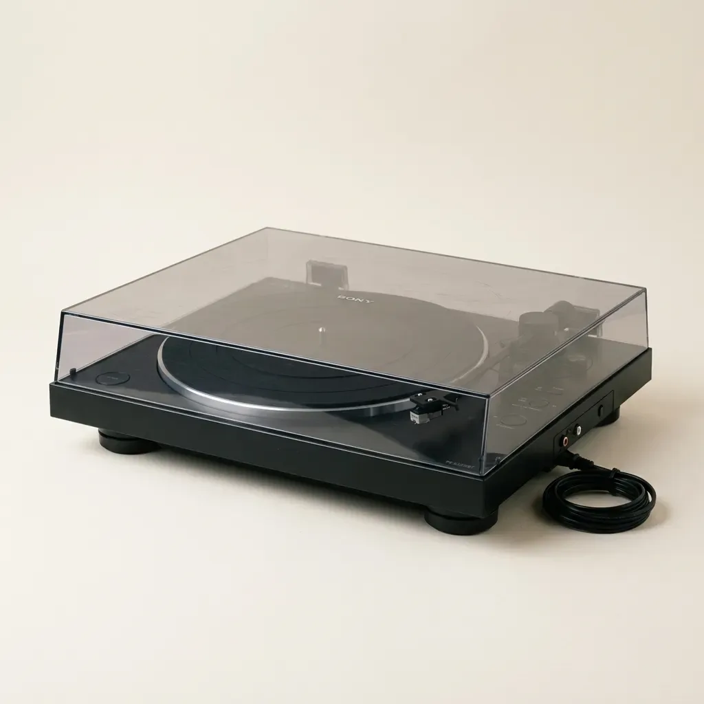 Giradischi Sony PS-LX310BT con coperchio