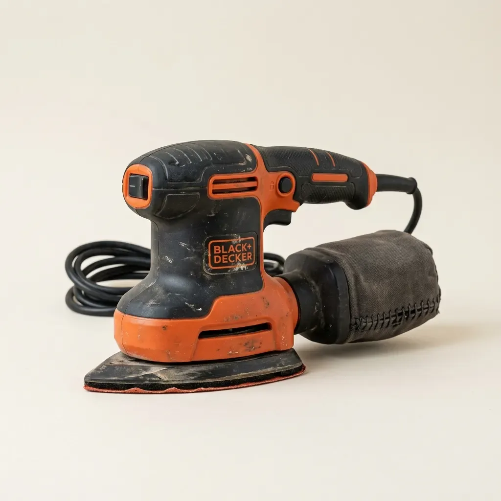 Levigatrice orbitale Black & Decker con sacchetto