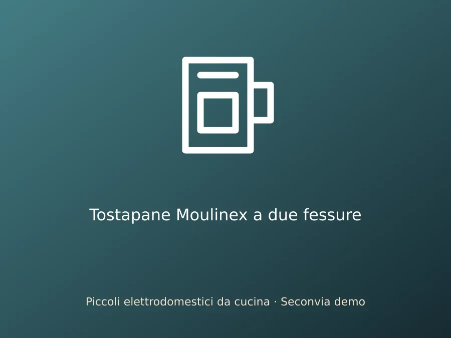 Tostapane Moulinex a due fessure