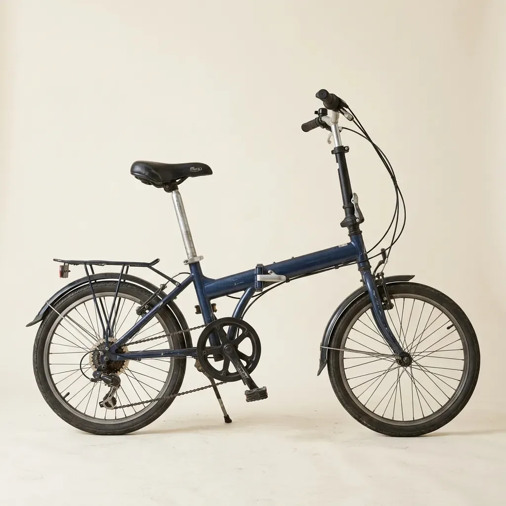 Bici pieghevole con ruote da 20 pollici