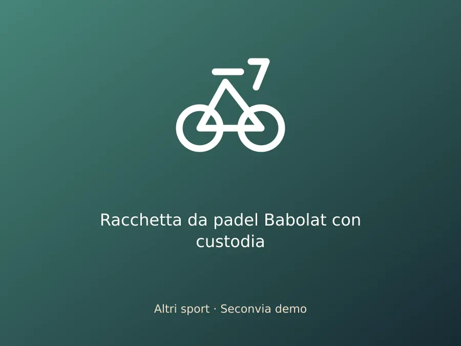 Racchetta da padel Babolat con custodia