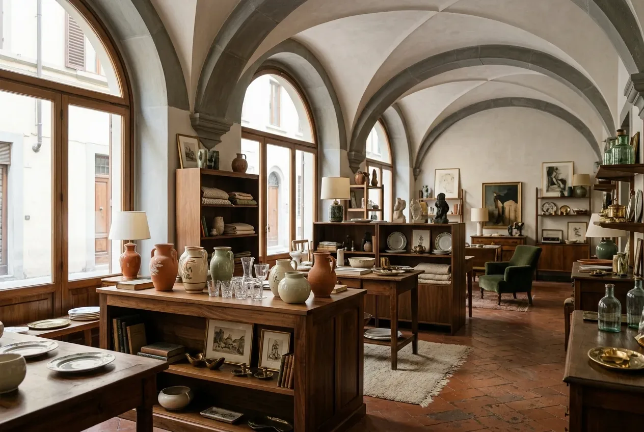 Interno di L'Angolo del Riuso — Firenze