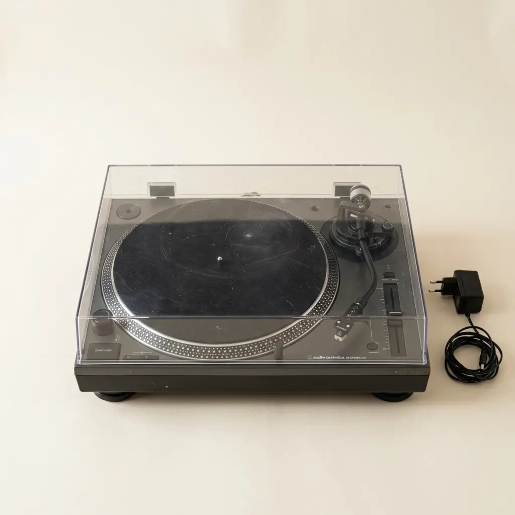 Giradischi Audio-Technica con tappetino in feltro