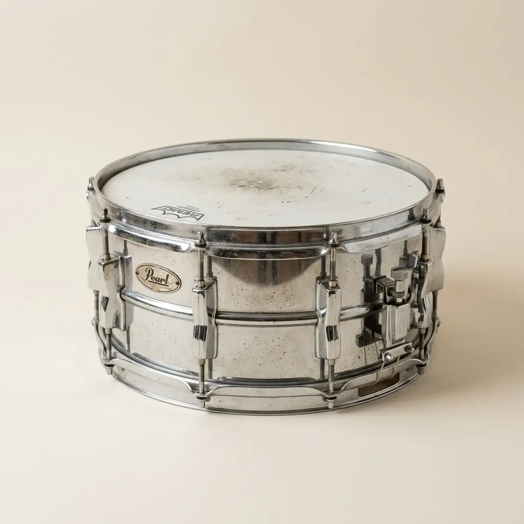 Rullante Pearl in acciaio da 14 pollici